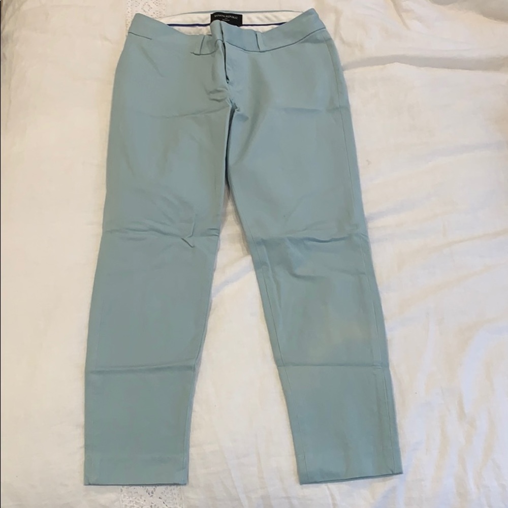 Banana Republic Sloan Fit Light Blue Pants